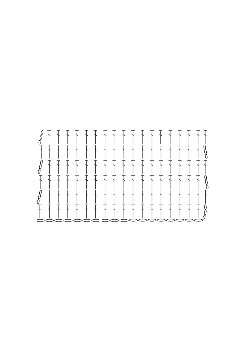 Basic double crochet or treble crochet